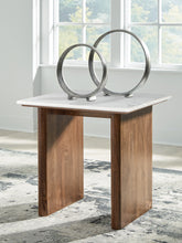 Tampa Furniture Outlet Lutz - Ashley Furniture - Isanti End Table - Square End Table / Light Brown/White - T662-3
